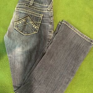 Ariat Women's Boot Cut Jeans in Denim Blue